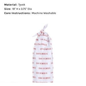 Bah humbug wine bag, wine travel bag, brand new!